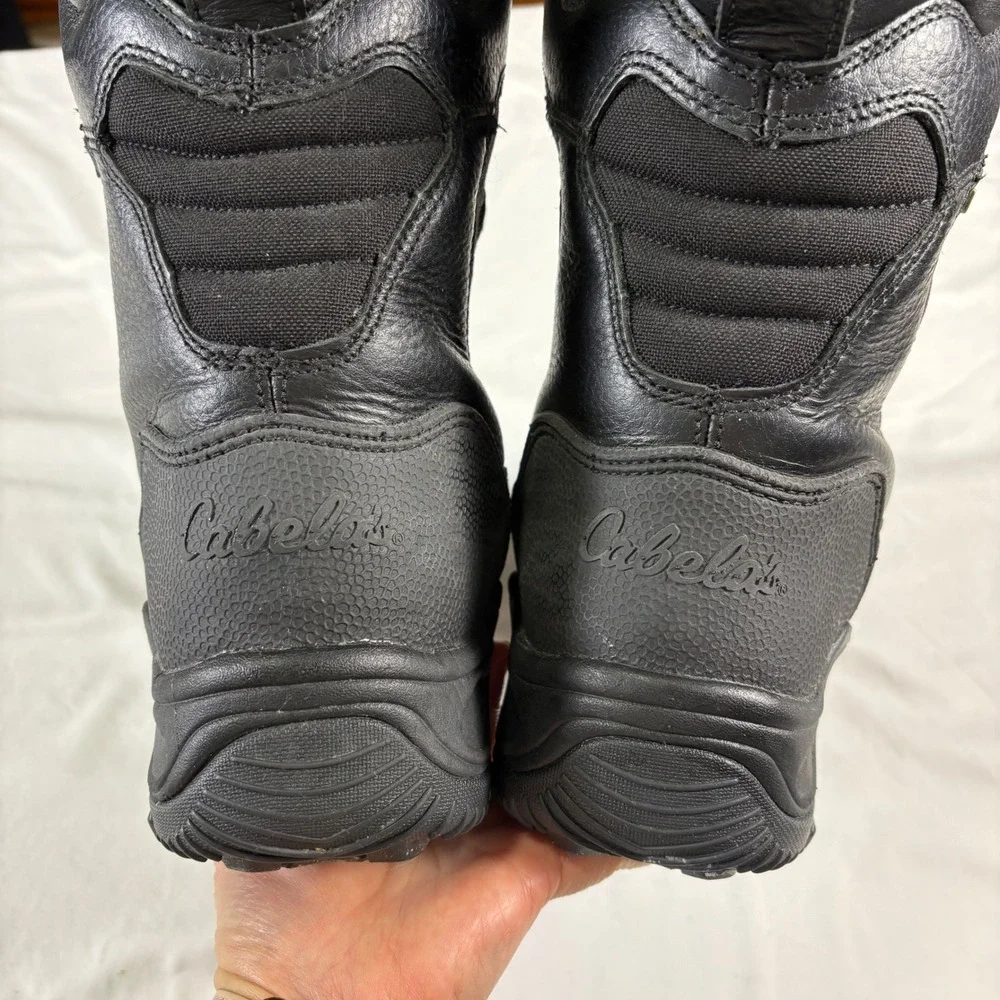 Cabelas Mens Inferno Hunting Boots 8D Waterproof Insulated Winter‎ Heavy Outdoor